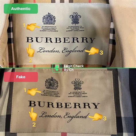 burberry button down real vs fake|burberry trench authenticity check.